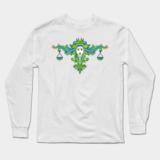 Libra Zodiac Long Sleeve T-Shirt